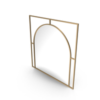 Mirror In A Metal Frame PNG & PSD Images