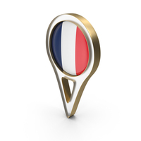 France Location Flag Symbol PNG & PSD Images