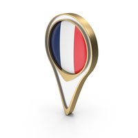 France Location Flag Symbol PNG & PSD Images