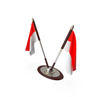 Indonesia Desk Flag PNG & PSD Images