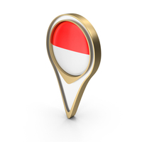 Indonesia Location Flag PNG & PSD Images