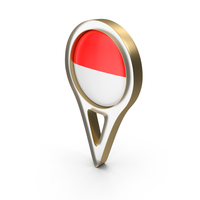Indonesia Location Flag PNG & PSD Images