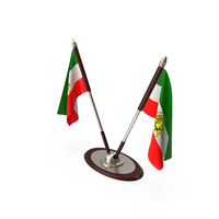 Iran Desk Flag PNG & PSD Images