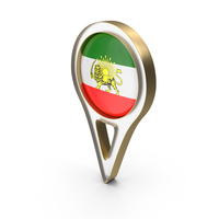 Iran Location Flag Symbol PNG & PSD Images