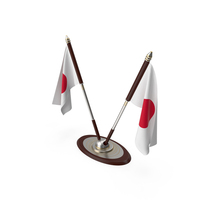 Japan Desk Flag PNG & PSD Images