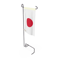 Japanese Garden Flag PNG & PSD Images