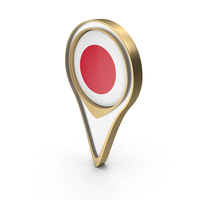 Japan Location Flag PNG & PSD Images