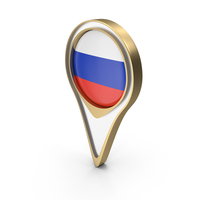 Russia Location Flag PNG & PSD Images
