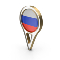 Russian Location Flag Symbol PNG & PSD Images