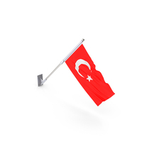 Turkiye Wall Flag PNG & PSD Images