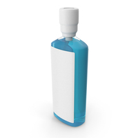 Mouthwash Blank Blue PNG & PSD Images
