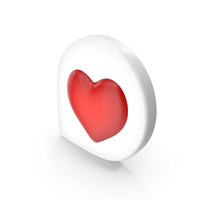 Heart Icon Indicator PNG & PSD Images