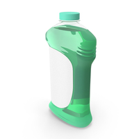 Blank Green All Purpose Cleaner Bottle PNG & PSD Images