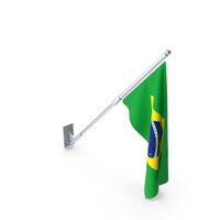 Brazil Wall Flag PNG & PSD Images