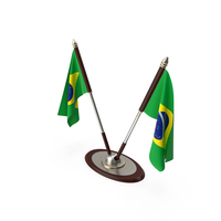 Brazil Desk Flag PNG & PSD Images