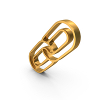 Web Link Out Line Metallic PNG & PSD Images