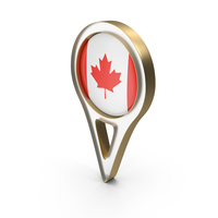Canada Location Flag PNG & PSD Images