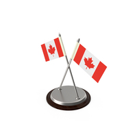 Canada Desk Flag PNG & PSD Images