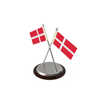 Denmark Desk Flag PNG & PSD Images