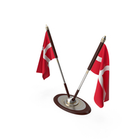 Denmark Desk Flag PNG & PSD Images
