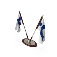 Finland Desk Flag PNG & PSD Images