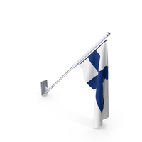 Finland Wall Flag PNG & PSD Images