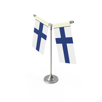 Finland Desk Flag PNG & PSD Images