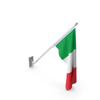Italy Wall Flag PNG & PSD Images