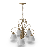 Finneytown 5 Light Shaded Classic Traditional Chandelier PNG & PSD Images