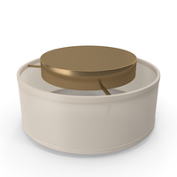 Gaitan 2 Light 13'' Shaded Drum Flush Mount PNG & PSD Images