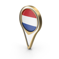 Netherlands Location Flag Symbol PNG & PSD Images