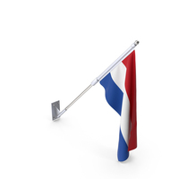 Netherlands Wall Flag PNG & PSD Images