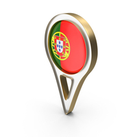 Portugal Location Flag Symbol PNG & PSD Images