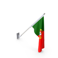 Portugal Wall Flag PNG & PSD Images