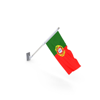 Portugal Wall Flag PNG & PSD Images