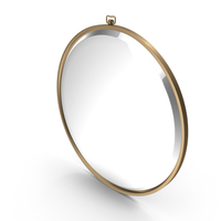 Modern Beveled Accent Mirror PNG & PSD Images