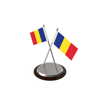 Romania Desk Flag PNG & PSD Images