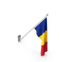 Romania Wall Flag PNG & PSD Images