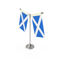 Scotland Desk Flag PNG & PSD Images