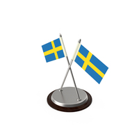 Sweden Desk Flag PNG & PSD Images