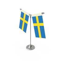 Sweden Desk Flag PNG & PSD Images