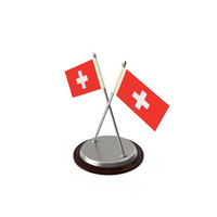 Switzerland Desk Flag PNG & PSD Images
