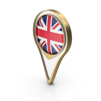 United Kingdom Location Flag PNG & PSD Images