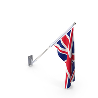 United Kingdom Wall Flag PNG & PSD Images