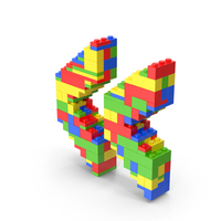 Lego Double Angle Quotation Marks PNG & PSD Images