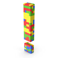 Lego Exclamation PNG & PSD Images