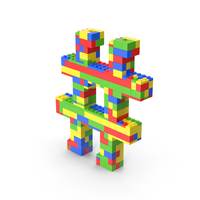 Lego Hashtag Symbol PNG & PSD Images