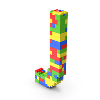 Lego Letter J PNG & PSD Images
