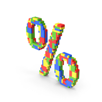 Lego Percent Symbol PNG & PSD Images