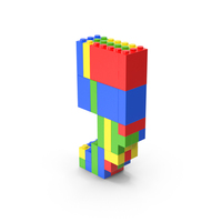 Lego Semicolon Symbol PNG & PSD Images